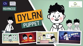 Dylan Advanced Puppet for Adobe Character Animator