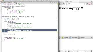 Egghead io AngularJS Promises
