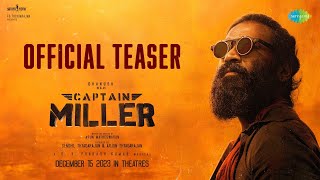 Captain Miller (Hindi) - Teaser | Dhanush | Shivarajkumar | Arun Matheswaran | GV Prakash Kumar