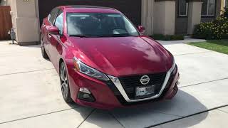 2019 Nissan Altima Platinum - Red Batmobile