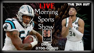 Jumpstart Your Morning with Vik and Wern's High-Energy Sports Show!