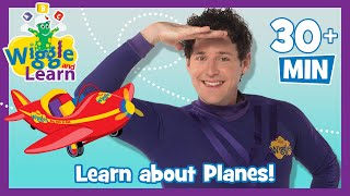 Wiggle and Learn 📚 Rhyming & Planes! ✈️ Educational Video for Toddlers 🛩️ The Wiggles