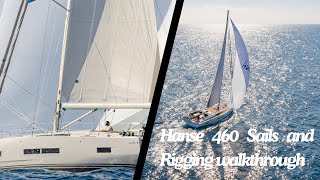 Hanse 460 Sails and Rigging walkthrough