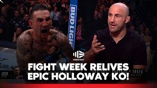 FIGHT WEEK: Max Holloway delivers INSANE KO in UFC300 | Knockout Moment brought