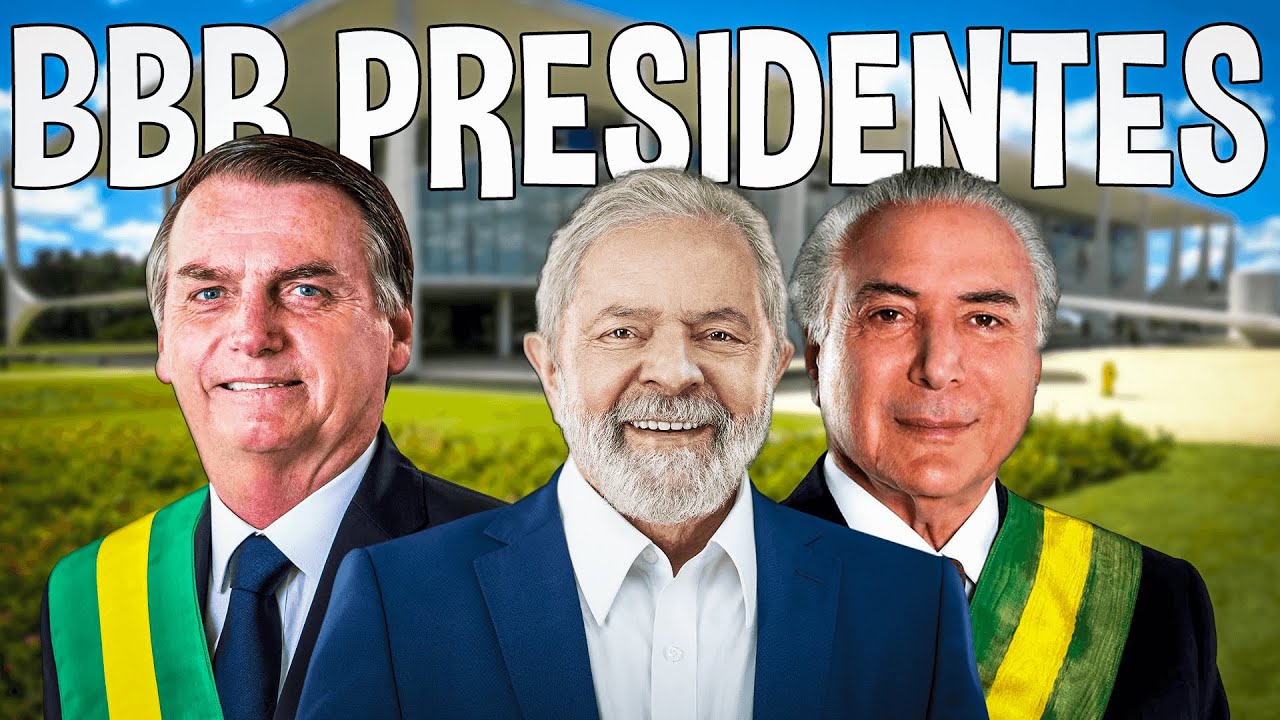 CRIEI O BBB Dos PRESIDENTES Do BRASIL - YouTube