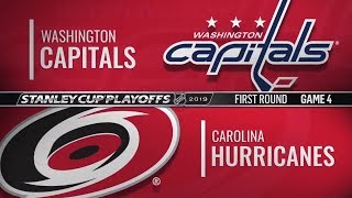 Carolina Hurricanes vs Washington Capitals | Apr 18, 2019 | Game 4 Stanley Cup 2019 | Обзор матча