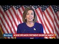 Nancy Pelosi Launches Impeachment Inquiry of President Trump