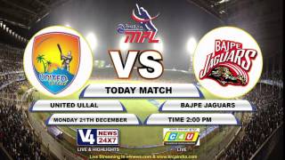 MPL 21-12-15 2nd Match United Ullal vs Bajpe Jaguars