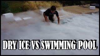40KG OF DRY ICE VS SWIMMING POOL