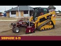 2025 medium frame grader blades in action