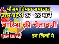 आज का उत्तर प्रदेश मौसम विभाग : Uttar Pradesh Weather Report 27 March 2024  Lucknow Weather Today