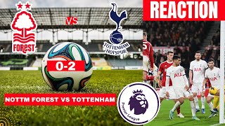Nottingham Forest vs Tottenham 0-2 Live Stream Premier League Football EPL Match Score Highlights FC