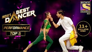 Adnan और Shweta के बीच हुआ एक मज़ेदार Dance Battle! | India's Best Dancer | Best Of Top 5