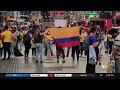 New Yorkers Hold Rallies In Solidarity With Protesters In Colombia