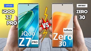 iQOO Z7 Pro Vs Infinix Zero 30 - Full Comparison 2023 🔥 Techvs