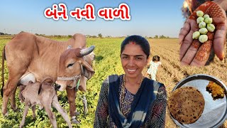 બેય નવી વાળી | કાબુલી ચણા નો ઉતારો | પરોઠા ને સુકી ભાજી | JSK Life 975