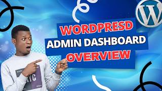 WordPress Admin Dashboard Overview (Beginner Guide 🔥)