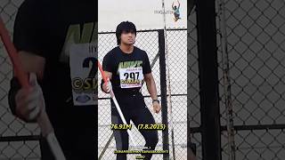 Neeraj Chopra| Old Days | back to 2015 | #neerajchopra #javelinthrow