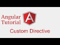 Angular 9 tutorial # Make custom directive