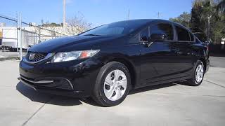 SOLD 2015 Honda Civic LX Sedan Meticulous Motors Inc Florida For Sale