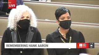 Hank Aaron Funeral | Eulogy by Rev. Dr. William V. Guy