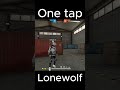 One Tap LoneWolf DOMINATES Free Fire - INSANE Gameplay!