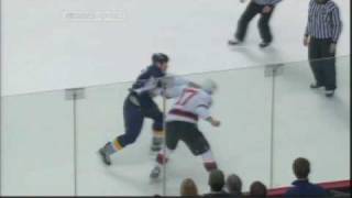 Michael Rupp vs Wade Belak Jan 19, 2009