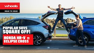 Honda HR-V vs Mitsubishi Eclipse Cross: comparison | Wheels Australia