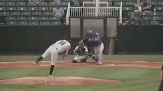 Jeffrey Baez's two-run double for Tennessee