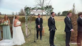 Wedding Ceremony Michele and Tim