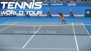 Tennis World Tour - Dominic Thiem vs Karen Khachanov - PS4 Gameplay