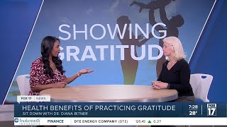 Health benefits of practicing gratitude