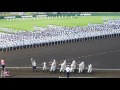 第99回高校野球選手権　茨城県大会開会式が2017.07.08水戸市民球場で行われました。