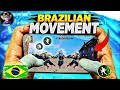 HOW TO DO MOVEMENT LIKE BRAZILIAN PLAYERS🇧🇷 || MOVEMENT LIKE @M1NX__ 🤯||TOP 3 movement tricks😵 ||