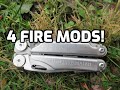 Leatherman Wave Mod, 4 Ways to Add A Ferro Rod.