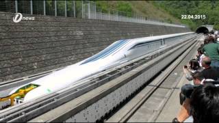 Japan’s Maglev Train Notches Up New World Speed Record More Than 600km Per Hour