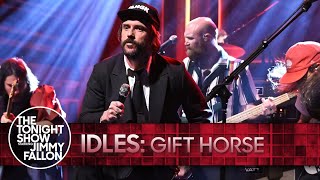 IDLES: Gift Horse | The Tonight Show Starring Jimmy Fallon
