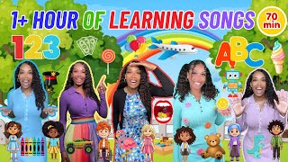 Learning Songs Compilation| Learning with Ms Houston| Kid Songs + Nursery Rhymes