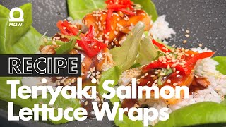 Savory Teriyaki Salmon Lettuce Wraps: A Perfect Appetizer or Lunch!