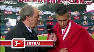 Davie Selke im Interview nach Werder-Spiel | RB Leipzig 3:1 Werder Bremen | Bundesliga EXTRA!