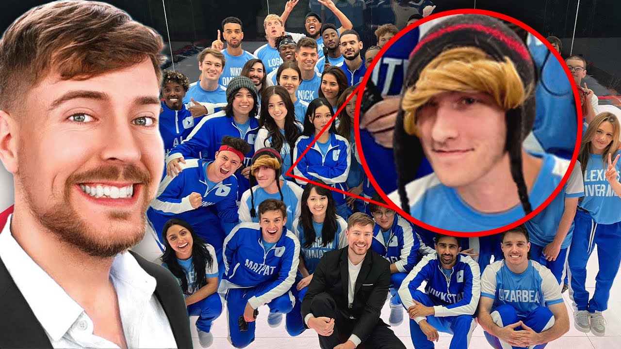 Mrbeast 50 Youtuber 1 000 000 Challenge Youtube