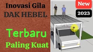 Konsep DAK HEBEL SOLID besi behel PAKAI SIKU TAPI anti Karat #DAKhebel #dakHebelInovasi #rm2lantai