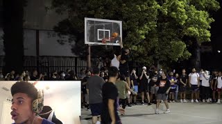 THIS IS INSANE!!! WHIT3 IVERSON & FRIGA TAKEOVER THE PARK 5V5 REACTION!!!