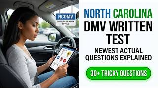 North Carolina DMV Written Test 2026: Newest Actual Questions Explained For Your NC Permit