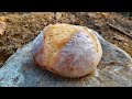 Survival skills: Cooking on Rocks & Baking Bread in a Primitive Oven