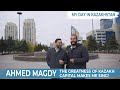 Ahmed Magdi: The greatness of kazakh capital makes me sing. «My day in Kazakhstan» | Jibek Joly TV