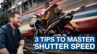 Master Shutter Speed with these 3 Tips