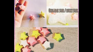 origami star / lucky stars ⭐  || DIY centre