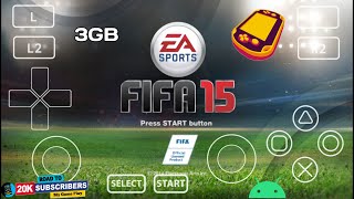 FIFA 15 PS Vita Game For PS Vita 3K Emulator On Android Mobile Device | Gameplay