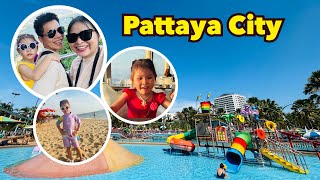 Nicha Story 3 | EP.131 : เที่ยวสวนน้ำพัทยา ดินเนอร์หอคอย ชั้น 52 @Pattaya Park Tower